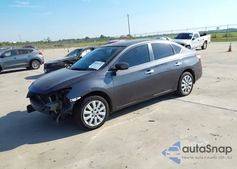 2015 Nissan Sentra Sv from USA, damaged, VIN 3N1AB7AP2FY313068